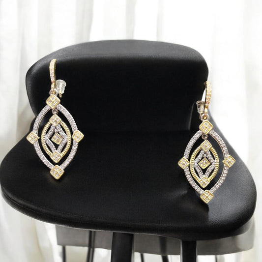 Mosaic Drop Earrings