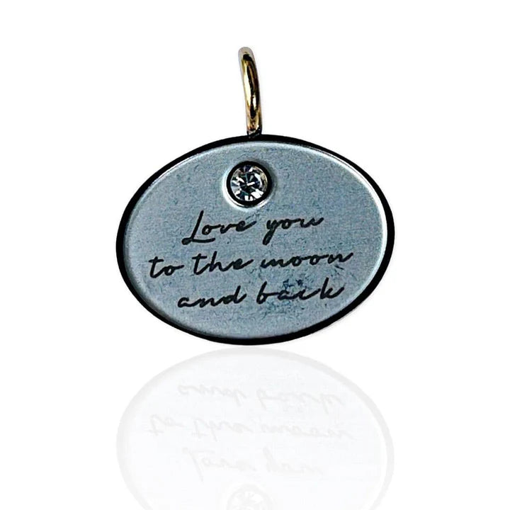 LOVE YOU TO THE MOON…CHARM NECKLACE