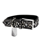 DIAMONDS IN THE RUFF DOG COLLAR
