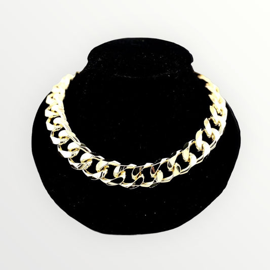 Bold Chain Necklace- Gold